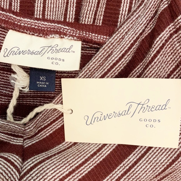 NEW Universal Thread Striped V Neck Tank Dress XS - Picture 5 of 6